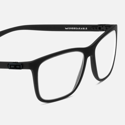 gloryfy GX Berlin black matt Korrektionsbrille – Seitenansicht
