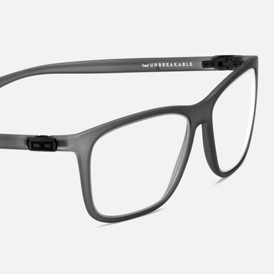 gloryfy GX Berlin grey matt Korrektionsbrille – Seitenansicht