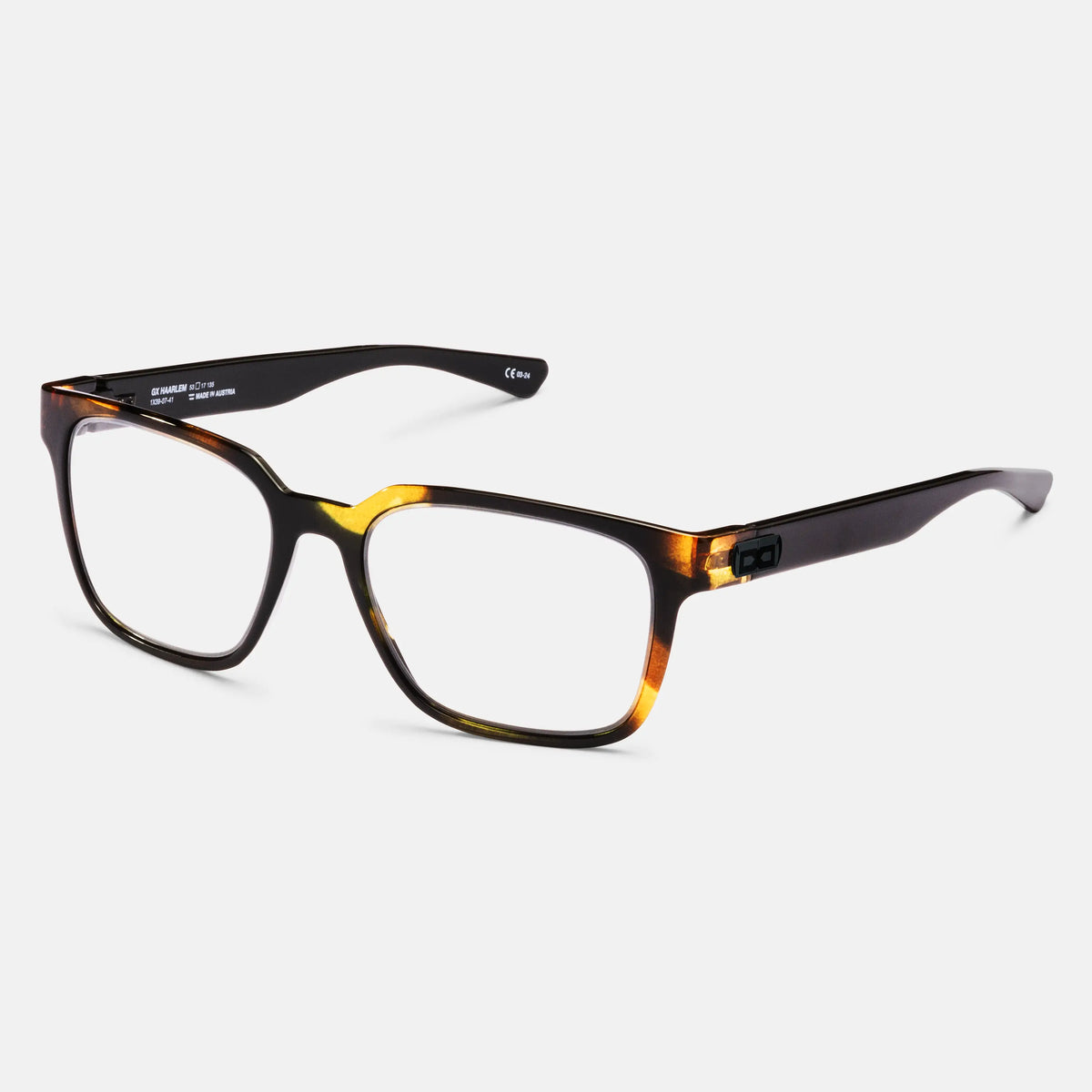 gloryfy GX Haarlem fusion olive Korrektionsbrille – Schrägansicht