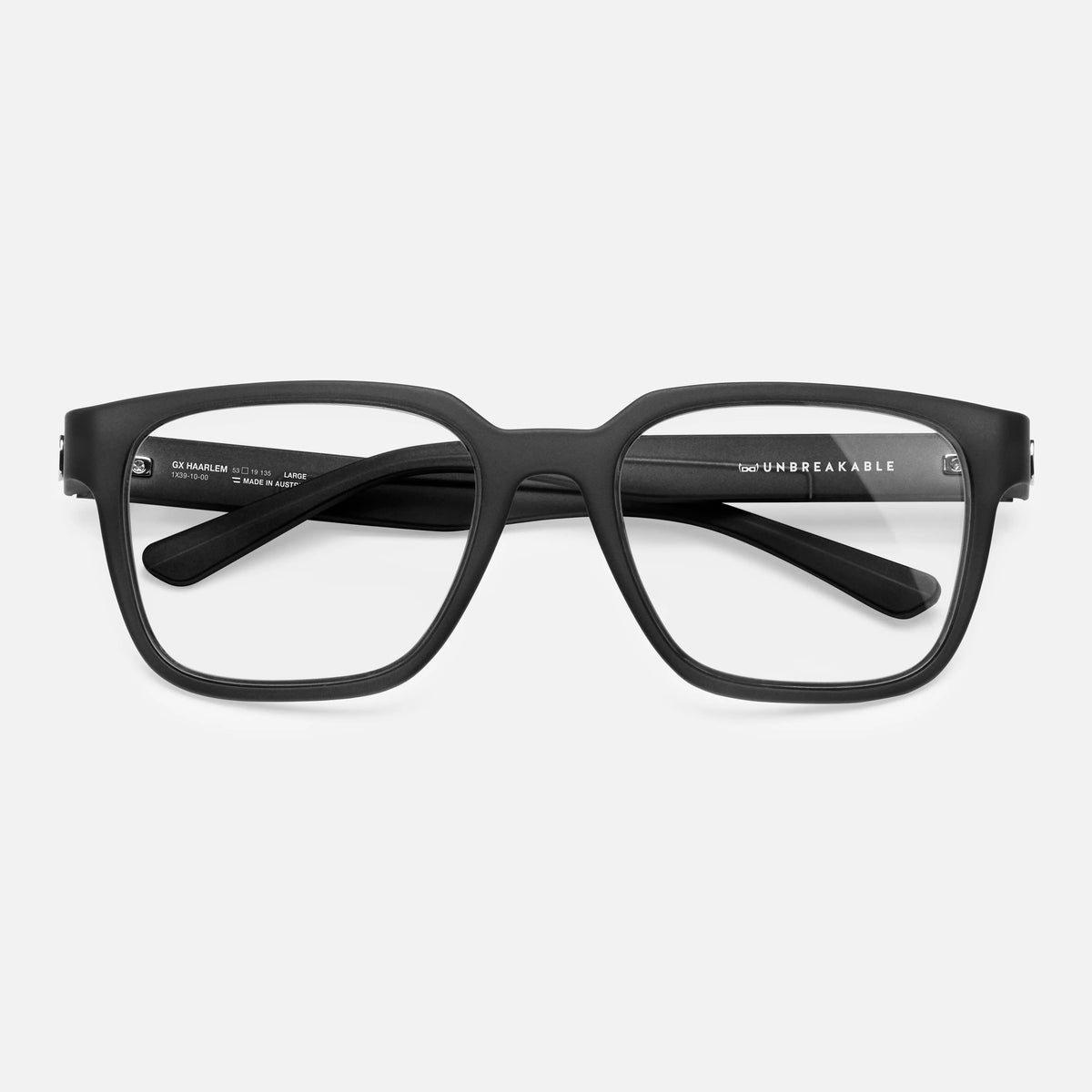 gloryfy GX Haarlem anthracite matt Korrektionsbrille – Frontansicht