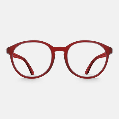 gloryfy GX Stockholm red matt Korrektionsbrille – Frontansicht