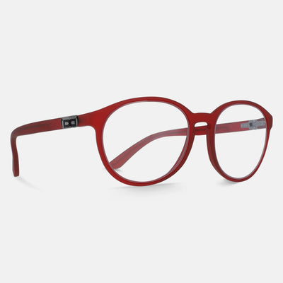 gloryfy GX Stockholm red matt Korrektionsbrille – Schrägansicht