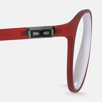 gloryfy GX Stockholm red matt Korrektionsbrille – Seitenansicht