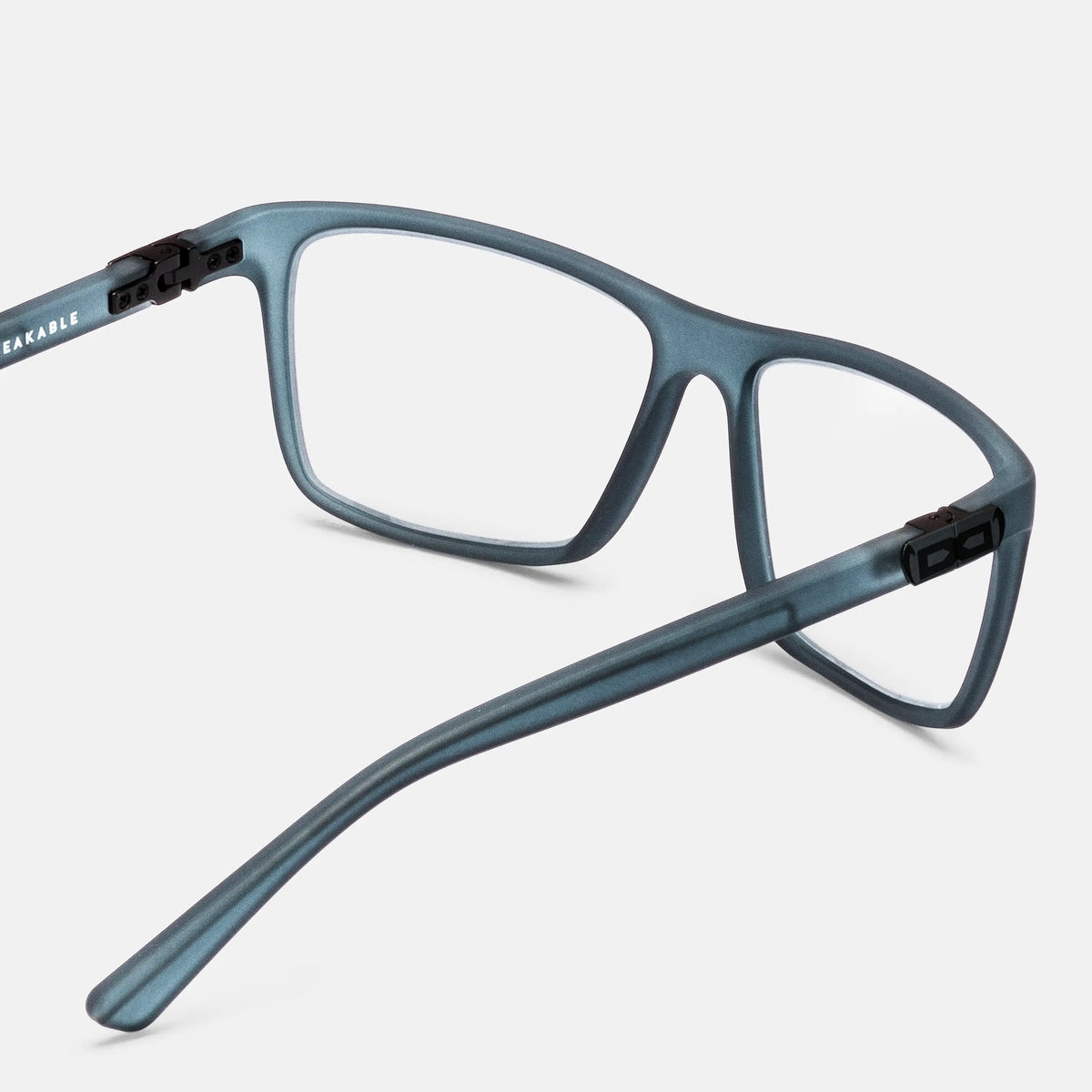 gloryfy GX Vancouver blue matt Korrektionsbrille – Rückansicht