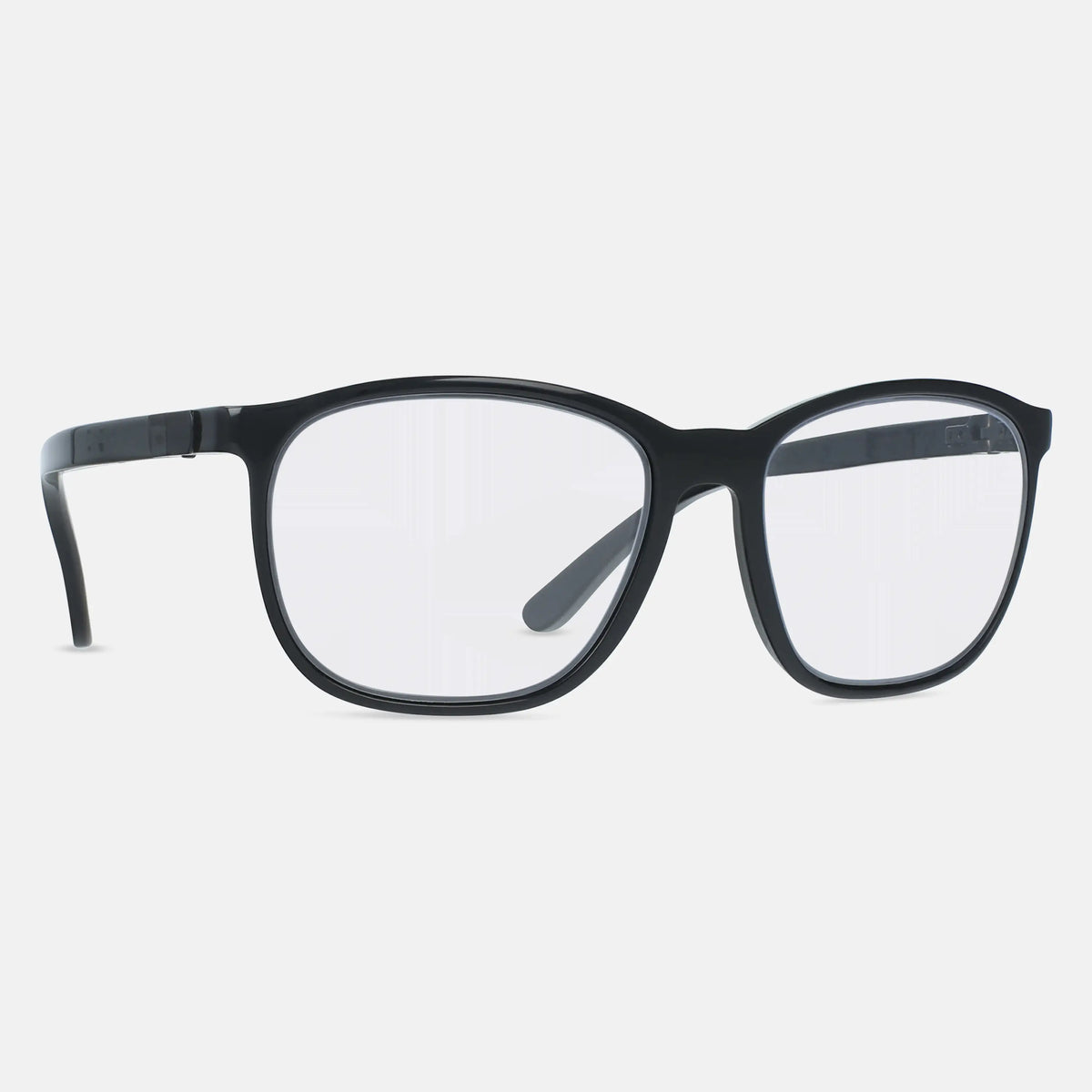 gloryfy GX Marley black shiny Korrektionsbrille – Schrägansicht