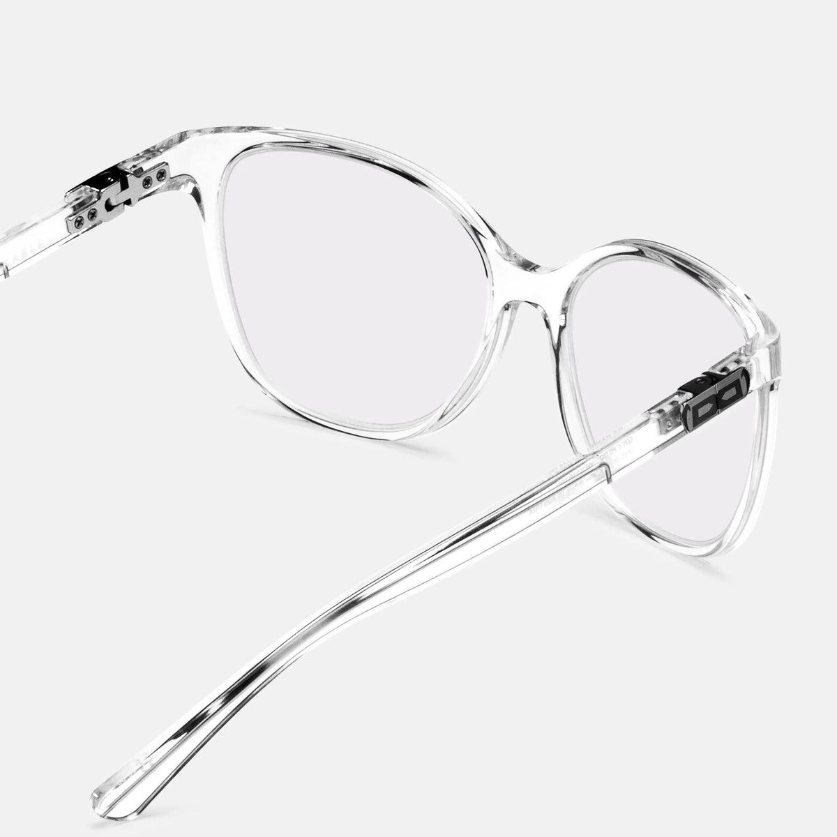 gloryfy GX Paris clear Korrektionsbrille – Rückansicht