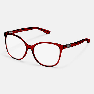 gloryfy GX Paris bordeaux Korrektionsbrille – Schrägansicht