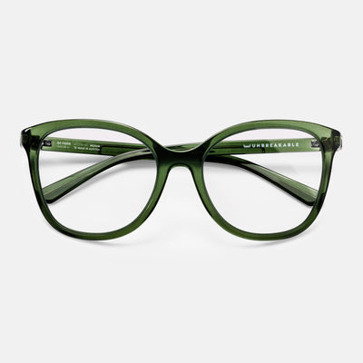 gloryfy GX Paris dark green Korrektionsbrille – Frontansicht