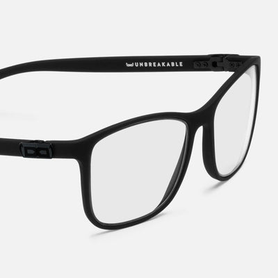 gloryfy GX Leo black matt Korrektionsbrille – Seitenansicht