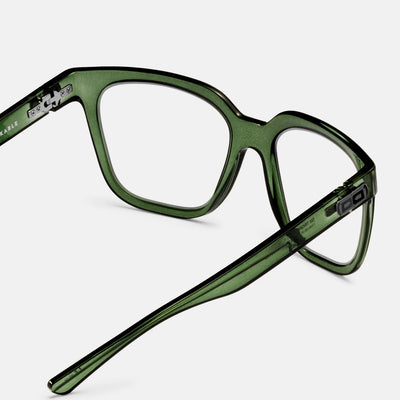 gloryfy GX St. Tropez dark green Korrektionsbrille – Rückansicht