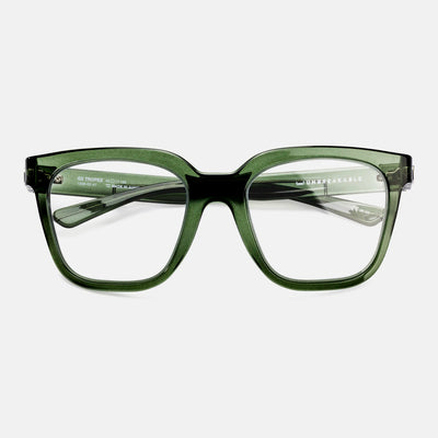 gloryfy GX St. Tropez dark green Korrektionsbrille – Frontansicht