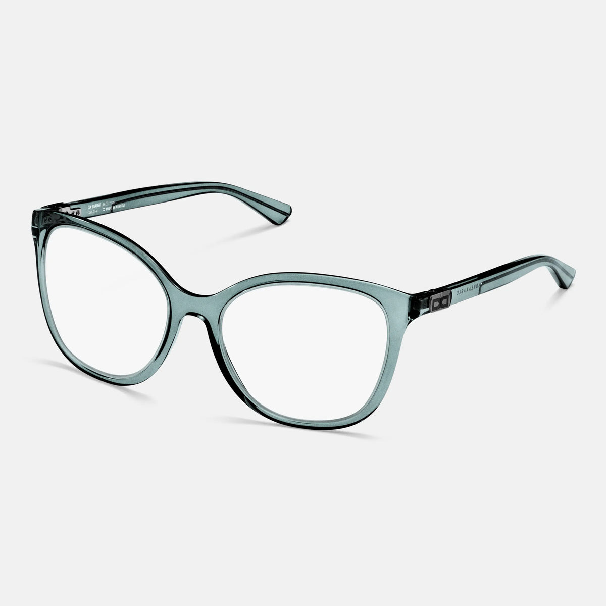 gloryfy GX Biarritz sky Korrektionsbrille – Schrägansicht