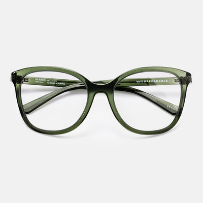 gloryfy GX Biarritz dark green Korrektionsbrille – Frontansicht