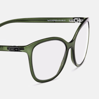 gloryfy GX Biarritz dark green Korrektionsbrille – Seitenansicht