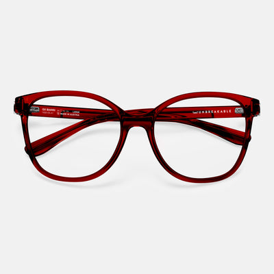 gloryfy GX Biarritz bordeaux Korrektionsbrille – Frontansicht