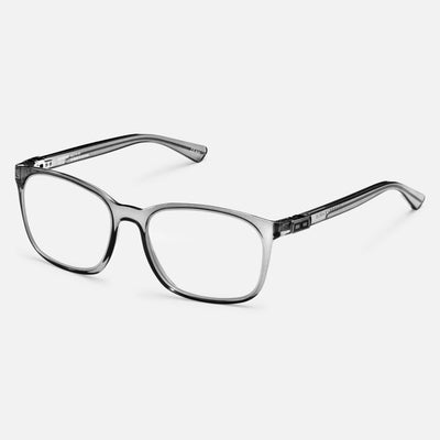 gloryfy GX Kyoto smoke grey Korrektionsbrille – Schrägansicht
