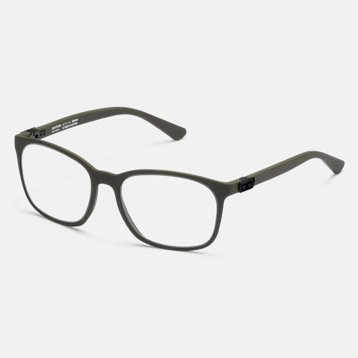 gloryfy GX Kyoto earth Korrektionsbrille – Schrägansicht