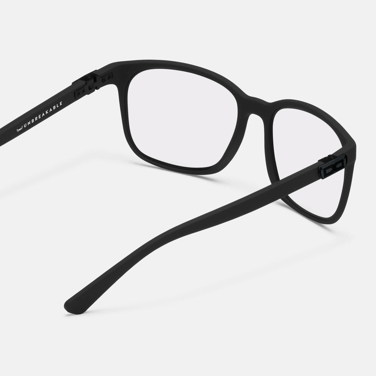 gloryfy GX Kyoto black matt Korrektionsbrille – Rückansicht