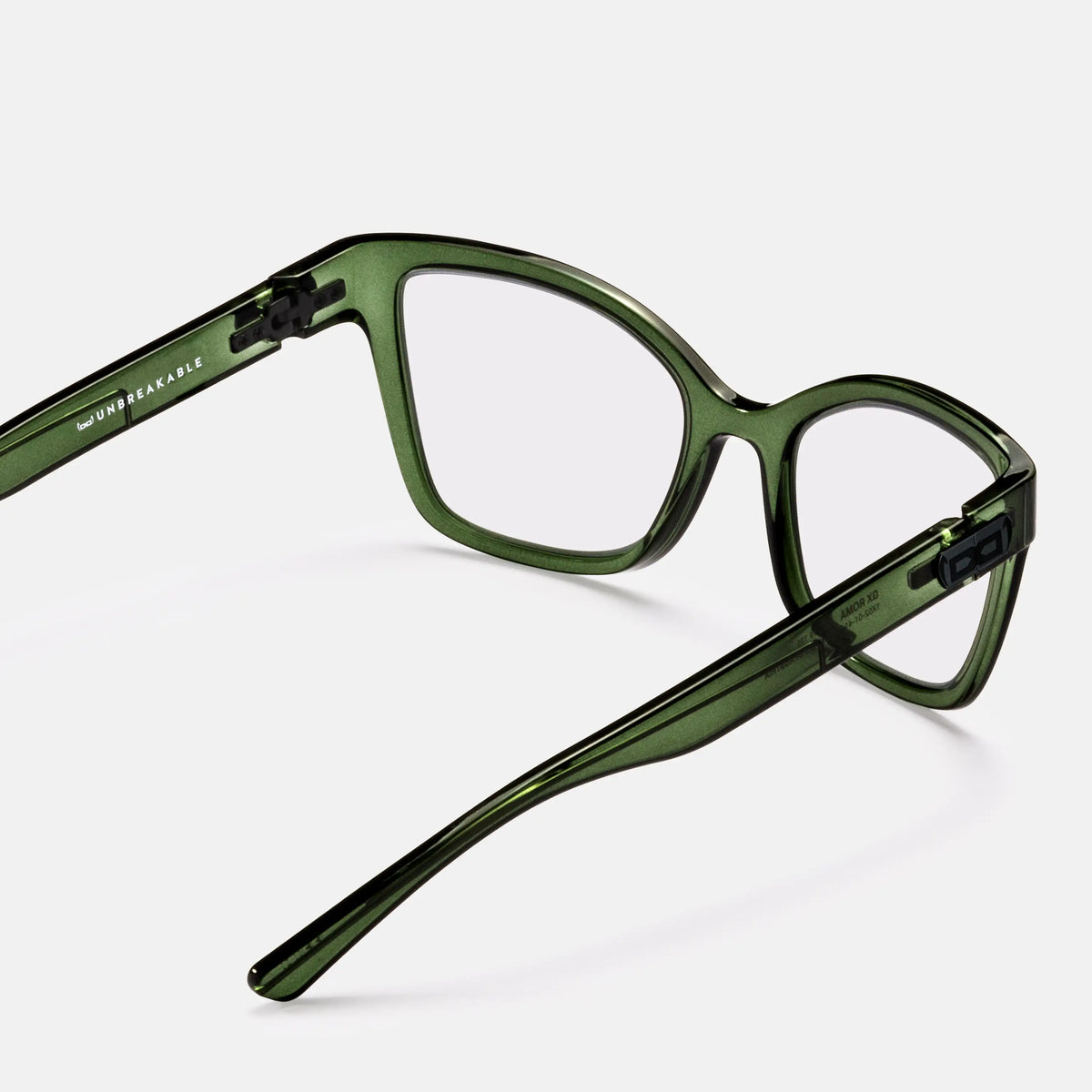 gloryfy GX Roma dark green Korrektionsbrille – Rückansicht