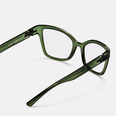 gloryfy GX Roma dark green Korrektionsbrille – Rückansicht