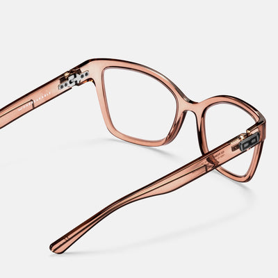 gloryfy GX Roma redbrown Korrektionsbrille – Rückansicht