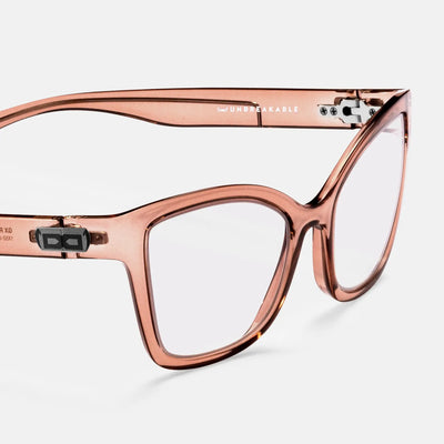 gloryfy GX Roma redbrown Korrektionsbrille – Seitenansicht