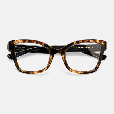 gloryfy GX Roma fusion havanna Korrektionsbrille – Frontansicht
