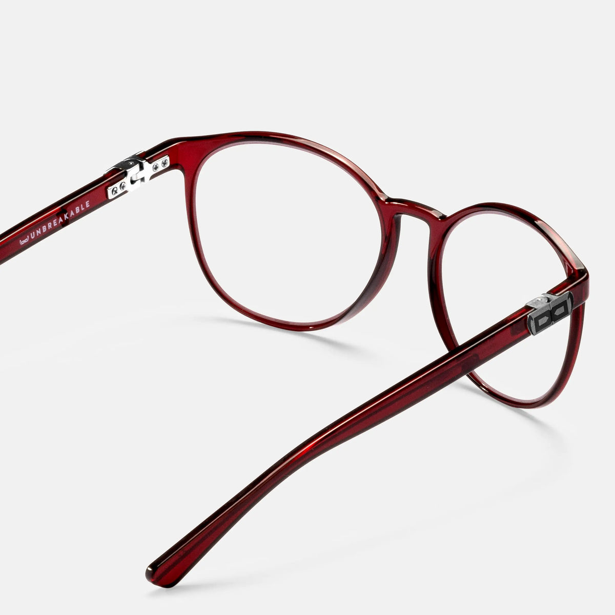 gloryfy GX Brooklyn bordeaux Korrektionsbrille – Rückansicht
