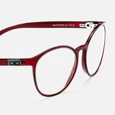 gloryfy GX Brooklyn bordeaux Korrektionsbrille – Seitenansicht