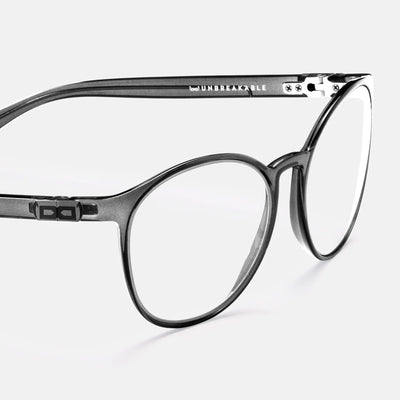 gloryfy GX Brooklyn smoke grey Korrektionsbrille – Seitenansicht
