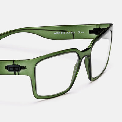 gloryfy GX Copenhagen dark green Korrektionsbrille – Seitenansicht