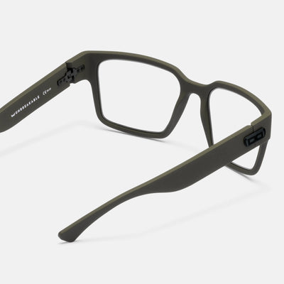 gloryfy GX Copenhagen earth Korrektionsbrille – Rückansicht