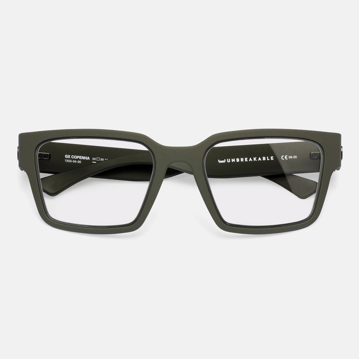 gloryfy GX Copenhagen earth Korrektionsbrille – Frontansicht