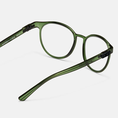 gloryfy GX Boston dark green Korrektionsbrille – Rückansicht