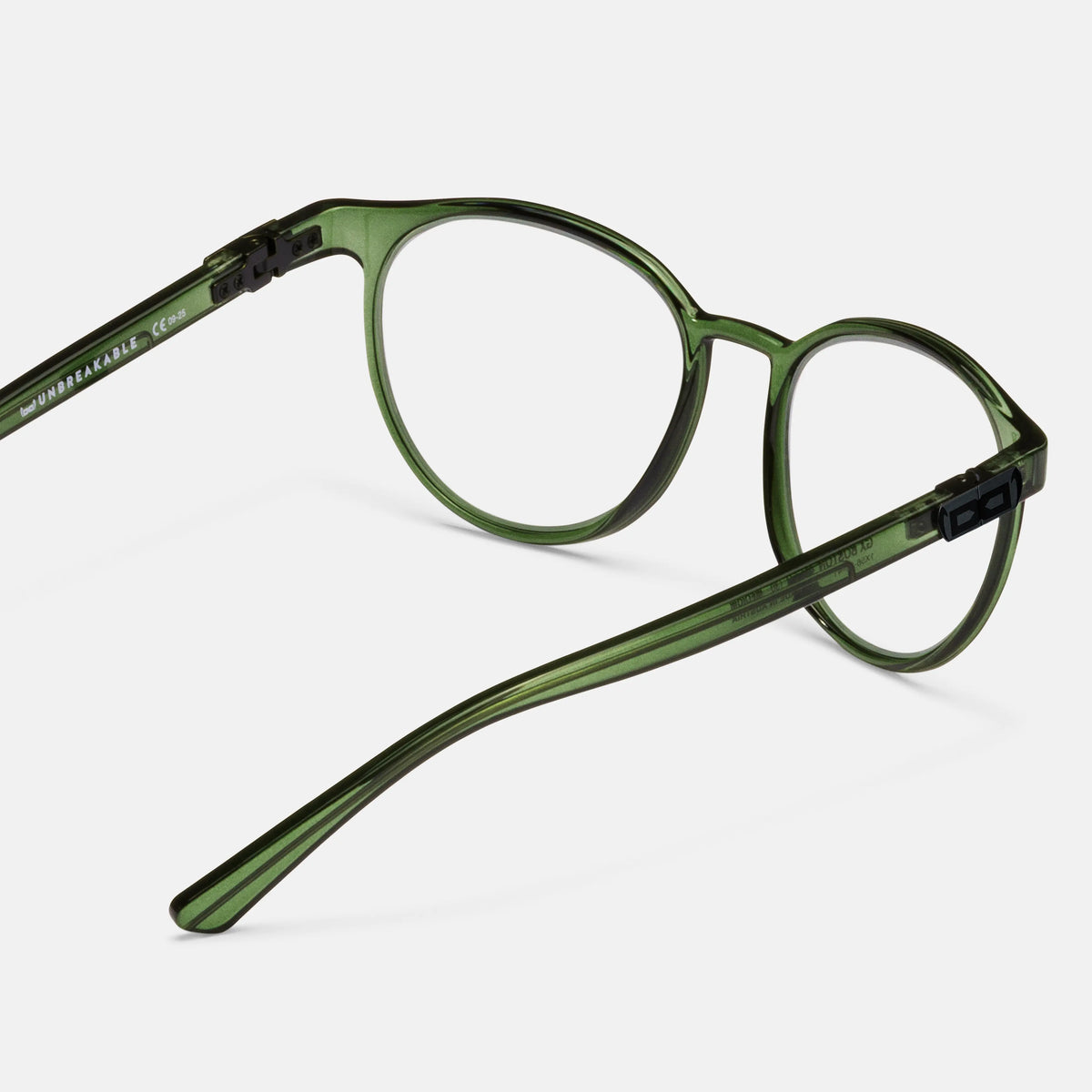gloryfy GX Boston dark green Korrektionsbrille – Rückansicht