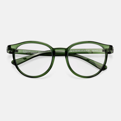 gloryfy GX Boston dark green Korrektionsbrille – Frontansicht