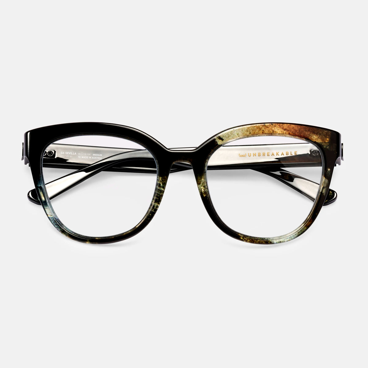 gloryfy GX Sevilla fusion abstract Korrektionsbrille – Frontansicht