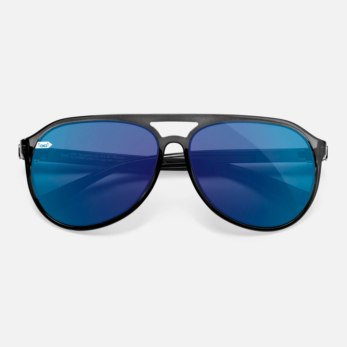 gloryfy Gi3 Navigator anthracite L Sonnenbrille – Frontansicht