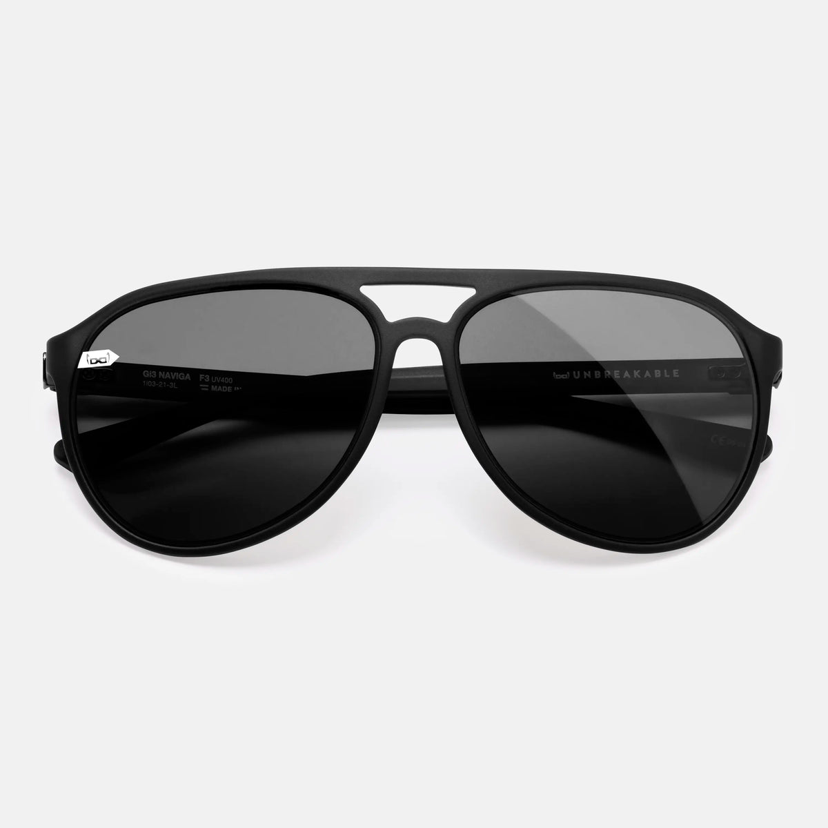 gloryfy Gi3 Navigator dark grey L Sonnenbrille – Frontansicht
