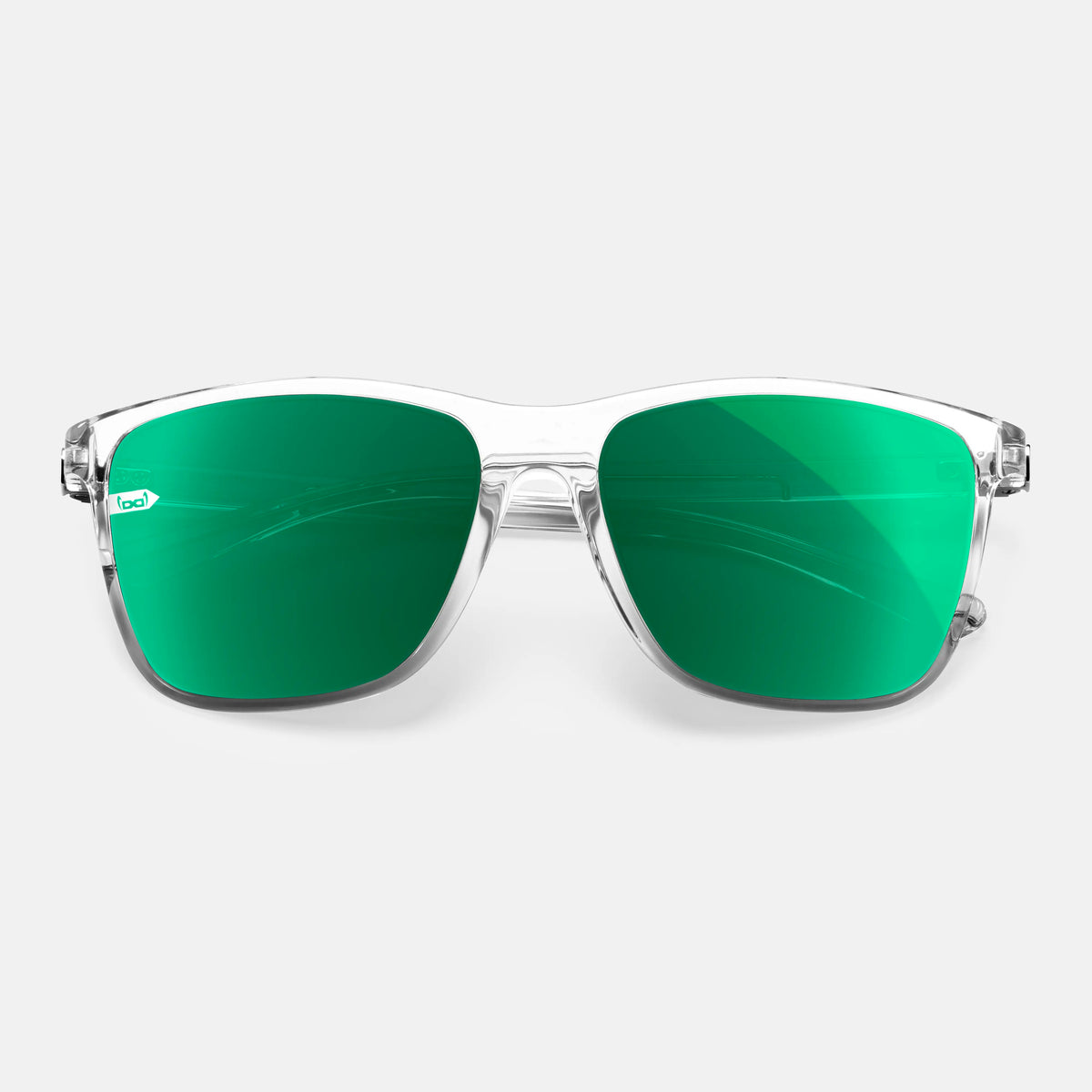 gloryfy Gi15 St. Pauli clear green Sonnenbrille – Frontansicht