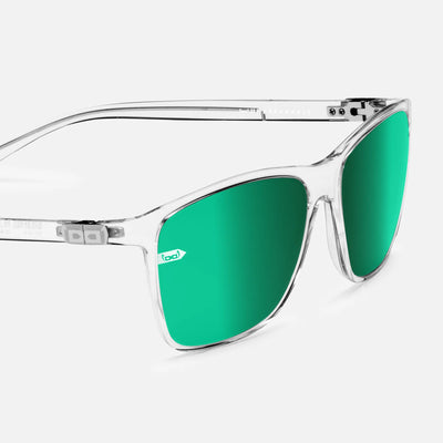 gloryfy Gi15 St. Pauli clear green Sonnenbrille – Seitenansicht