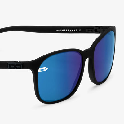 gloryfy Gi22 Amadeus black matt Sonnenbrille – Seitenansicht