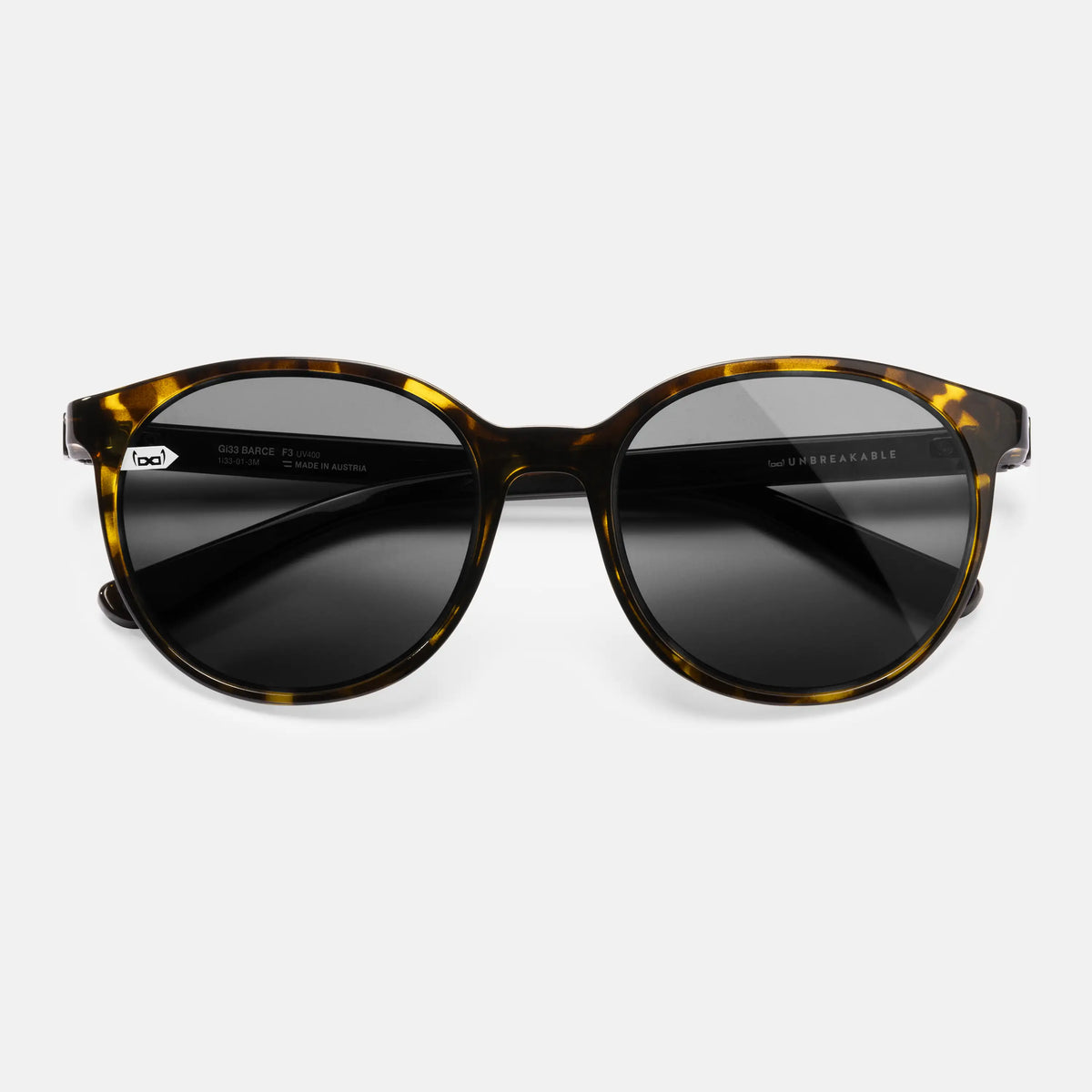 gloryfy Gi33 Barcelona night havanna Sonnenbrille – Frontansicht