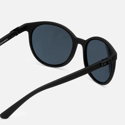 gloryfy Gi33 Barcelona black in black POL Sonnenbrille – Rückansicht