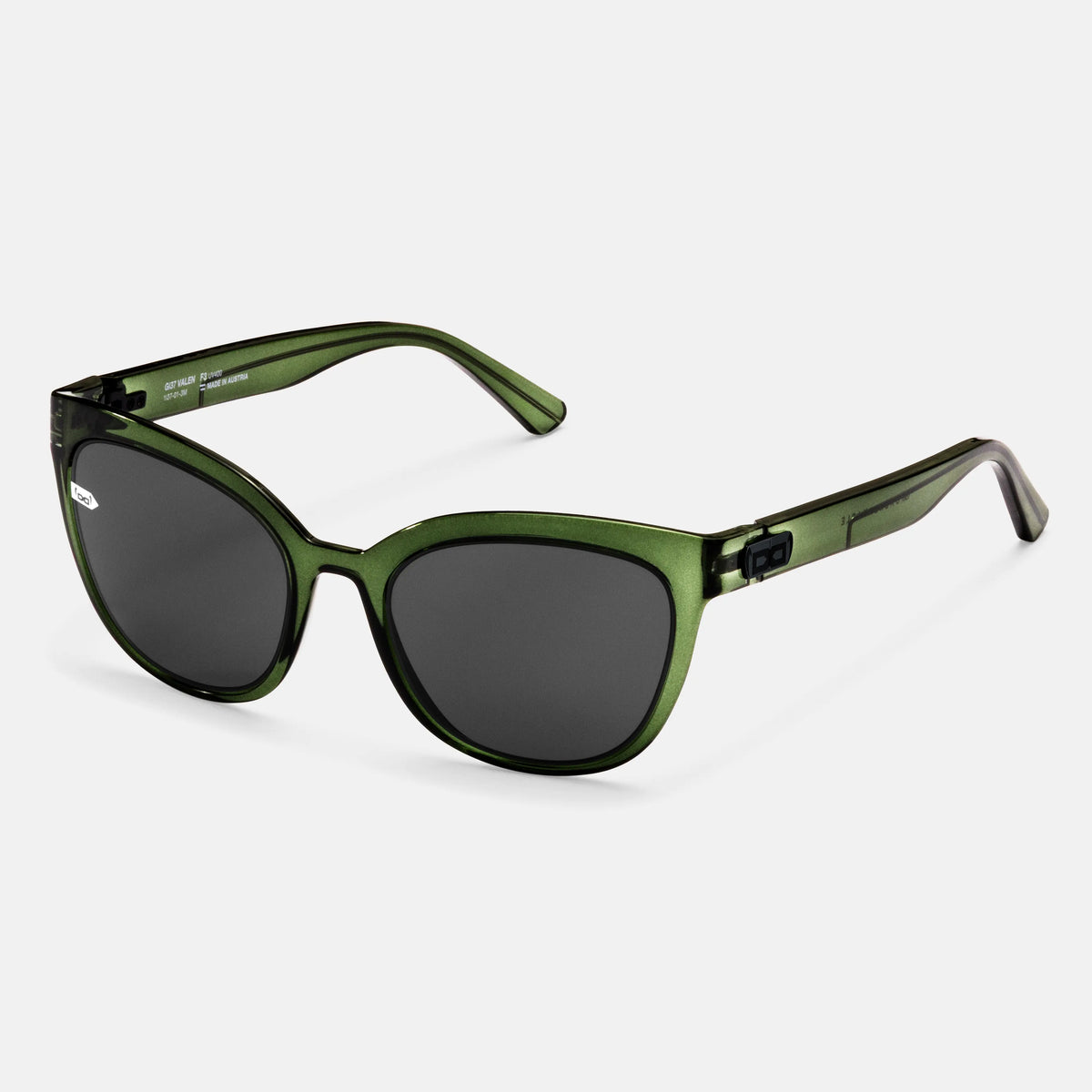 gloryfy Gi37 Valencia dark green Sonnenbrille – Schrägansicht