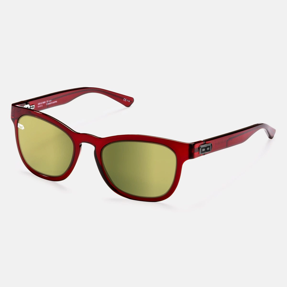 gloryfy Gi38 Le Mans bordeaux Sonnenbrille – Schrägansicht