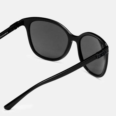 gloryfy Gi44 Porto Cervo black shiny Sonnenbrille – Rückansicht