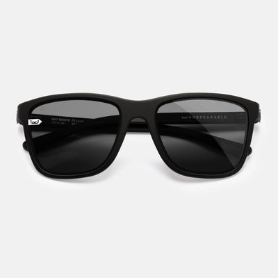gloryfy Gi47 Monte Carlo black in black Sonnenbrille – Frontansicht