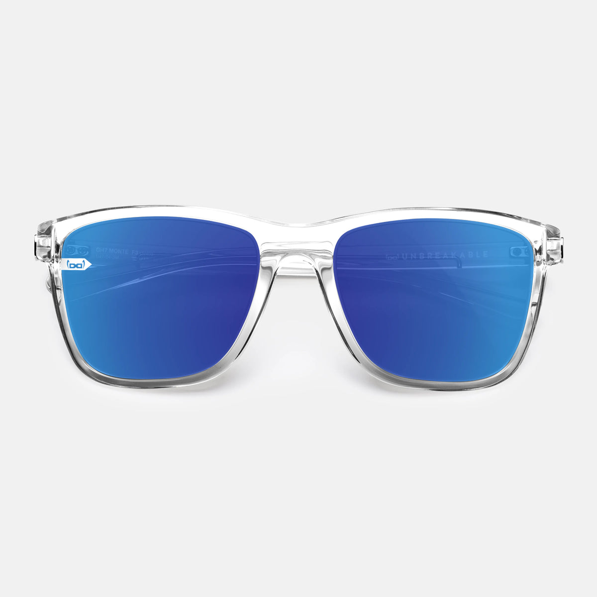 gloryfy Gi47 Monte Carlo clear Sonnenbrille – Frontansicht