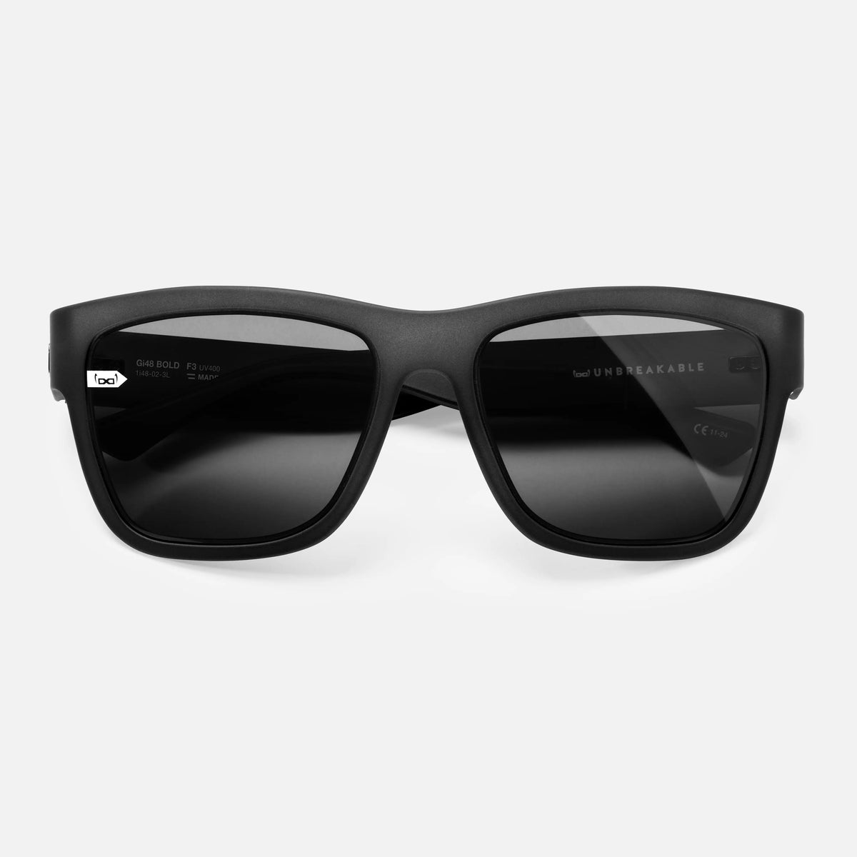 gloryfy Gi48 Bold grey in grey Sonnenbrille – Frontansicht
